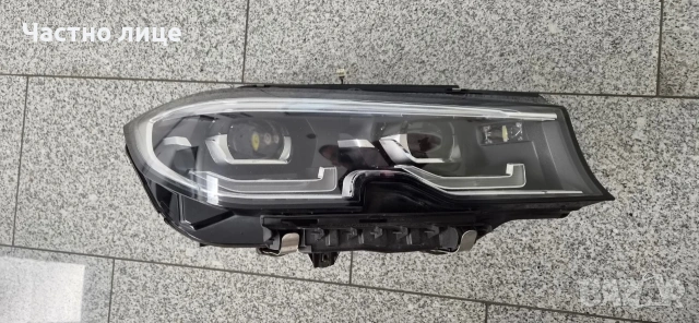 Десен оригинален фар за BMW 3 G20 G21 LED, снимка 2 - Части - 55267786