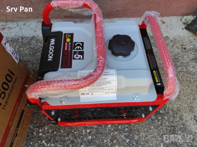 1KW Wilgoon Инверторен Портативен Генератор 4-тактов 14 кг. , снимка 6 - Генератори - 54683524