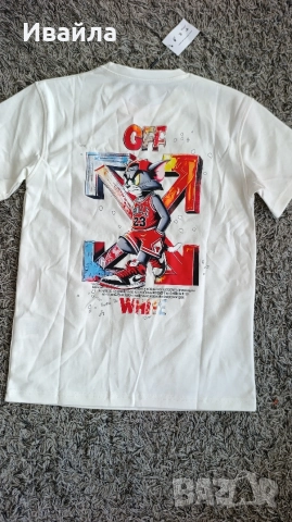Нов мъжки комплект Off white Tom and Jerry Bulls 23 , снимка 18 - Спортни дрехи, екипи - 54809874