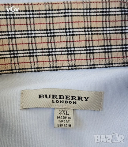 Мъжка риза Burberry - XXL-3XL, снимка 4 - Ризи - 54574194