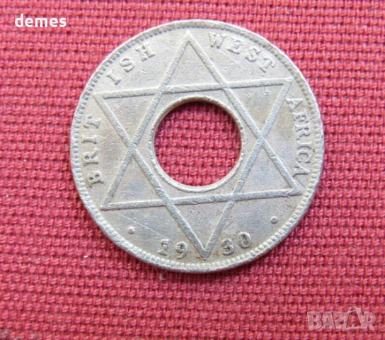 Британска Западна Африка - 1/10 пени, 1930 г. - 449m RARE