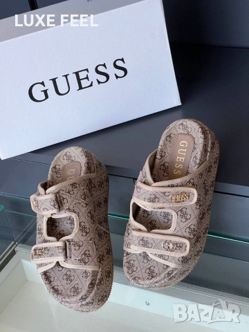 Guess 🤎Дамски Чехли , снимка 3 - Чехли - 54635033