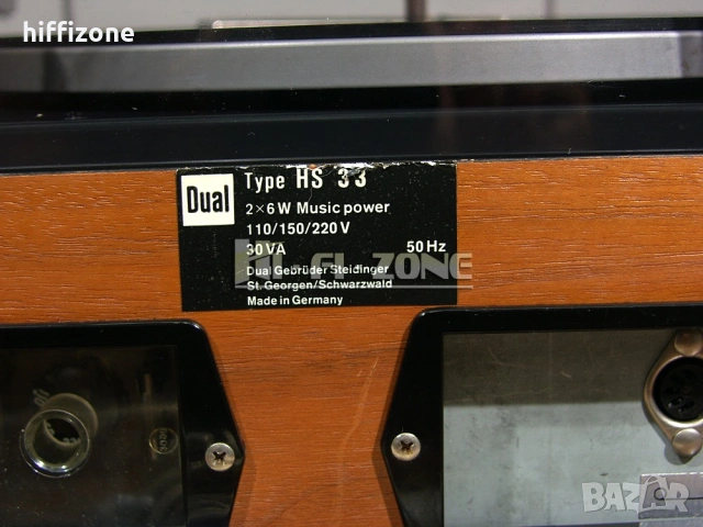 Грамофон Dual hs-33 /1, снимка 15 - Грамофони - 54797007