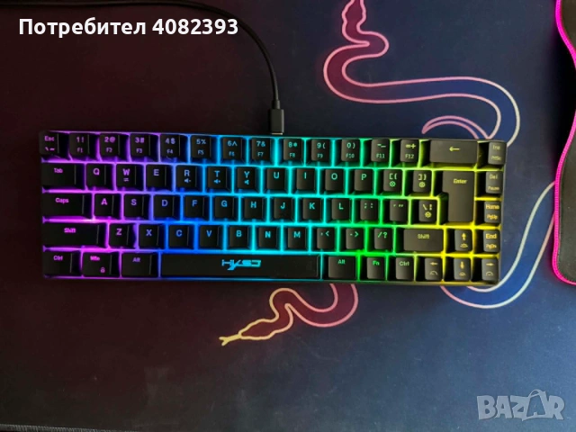 Гейминг Клавиатура HYSO V200, снимка 4 - Клавиатури и мишки - 54922537