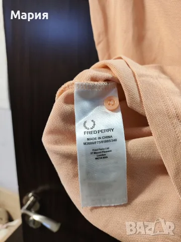 Тениска Fred Perry, размер М, снимка 4 - Тениски - 55342735