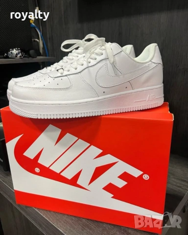 Nike Air Force 1 White Нови Маратонки 36-44 Номер Унисекс 