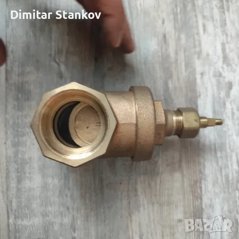 Месингов шибърен кран 1 1/2" (цол и половина), номинално налягане 125 WOG / 200 WOG (вода, масло, га, снимка 2 - Други машини и части - 55655142
