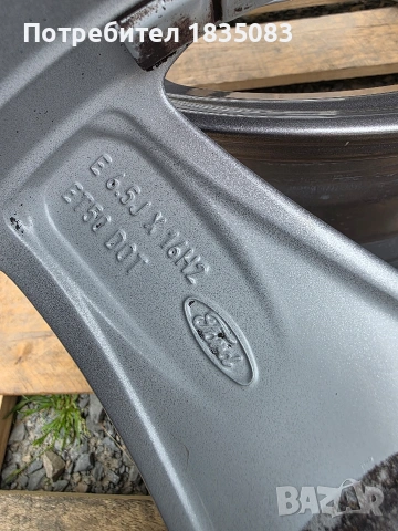 Лети джанти 16ки 5х108 Ford, снимка 9 - Гуми и джанти - 54886629