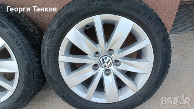 Джанти 16 vw с всесезонни гуми, снимка 4 - Гуми и джанти - 54577110