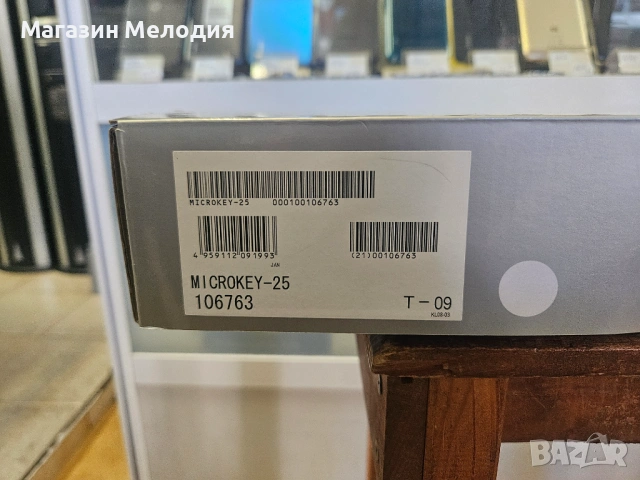 Синтезатор Korg microKEY-25 – Компактна USB MIDI клавиатура. НОВ., снимка 5 - Друга електроника - 54406610
