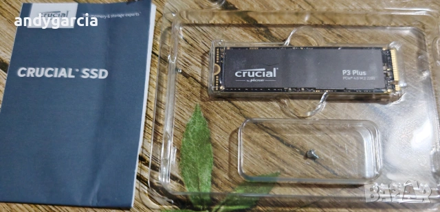  4TB SSD NVMe Crucial P3 Plus 3D NAND 4000GB M.2 2280 PCIe 4.0 disk CT4000P3P чисто нов диск Gen 1.4, снимка 6 - Твърди дискове - 54541469