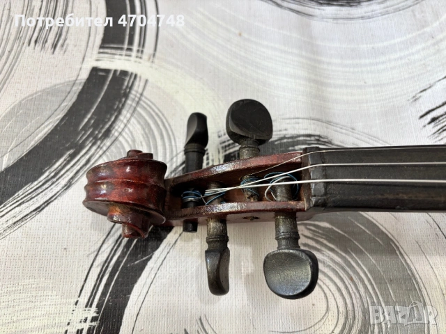 Стара цигулка , снимка 11 - Струнни инструменти - 54005221