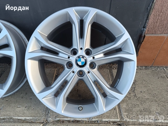 	Оригинални джанти 18 ' цола 5x112 БМВ/ BMW Х3 Х4 G01 G02 + сензори, снимка 10 - Гуми и джанти - 55102435