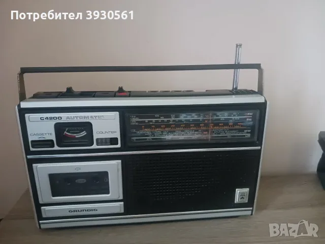 Радиокасетофон grundig automatic c4200, снимка 5 - Радиокасетофони, транзистори - 55492375