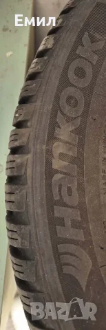 Зимни гуми Hankook с железни джанти 14 цола, снимка 2 - Гуми и джанти - 55610559