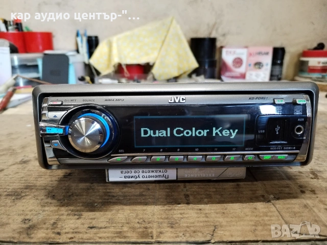 JVC KD-PDR61, CD-USB-Receiver , снимка 4 - Аудиосистеми - 54662283