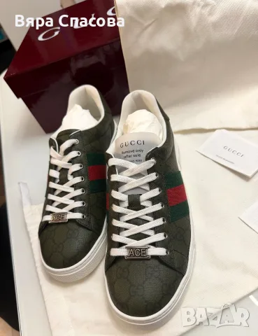 GUCCI ACE кецове- чисто нови