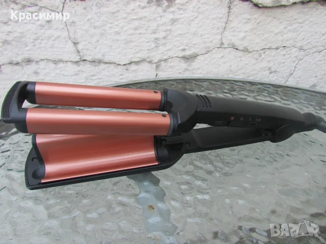 Ретро преса за коса Babyliss Deep Waves, снимка 4 - Преси за коса - 55695300