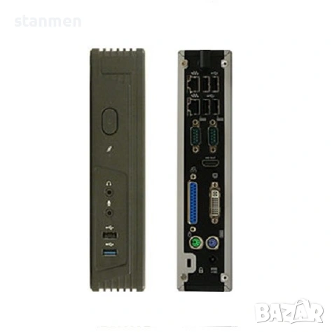 Продавам мини компютър MiTAC Pluto E220/4x2ghz/500gb/8gb/HDMI/USFF , снимка 3 - Работни компютри - 54194704