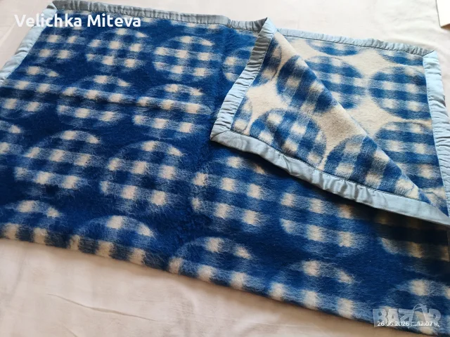 Детско вълнено одеяло , снимка 2 - Други - 55606924