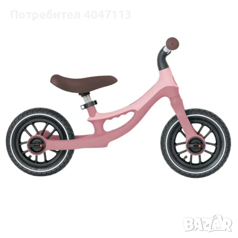 Баланс колело GLOBBER GO BIKE ELITE AIR – пастелно розово, снимка 3 - Велосипеди - 55268711