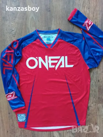  O'NEAL MAYHEM LITE BLOCKER RED/BLUE - мъжка мотокрос блуза р-р 2XL, снимка 3 - Блузи - 55501790