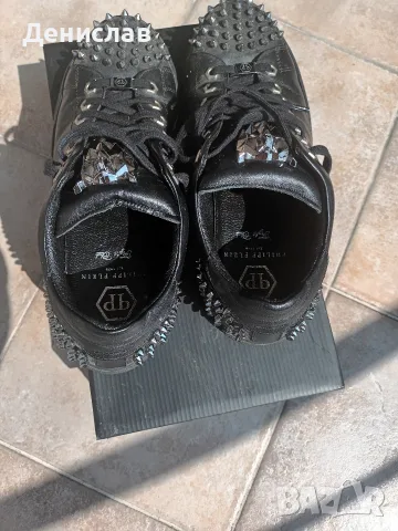 Мъжки кецове Philipp Plein, снимка 4 - Кецове - 55601650