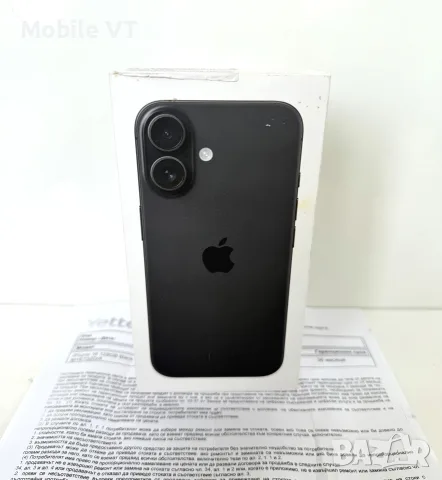 НОВ! iPhone 16 128GB Black ГАРАНЦИЯ 36 Месеца!, снимка 2 - Apple iPhone - 55315594