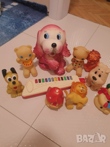 Стари гумени играчки, снимка 5 - Колекции - 55092280