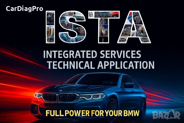Диагностика BMW – ISTA + INPA + E-SYS + Carly + BimmerCode+BimmerTool
