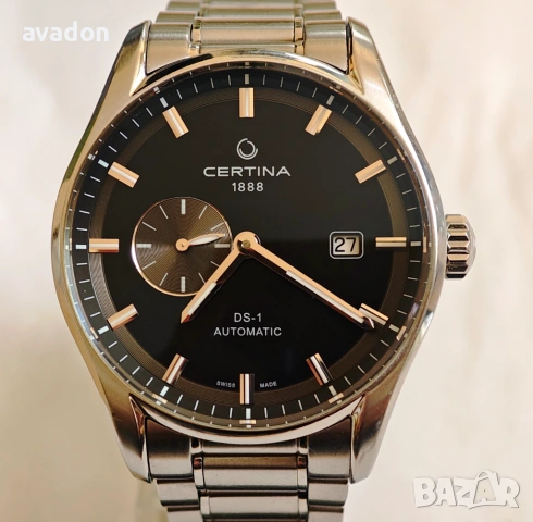 Certina DS-1 automatic Swiss Made ETS saphire wr100m