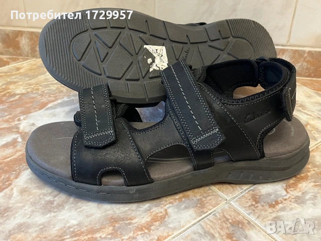 Мъжки - Clarks Guideview Trek Ноер-43, снимка 6 - Мъжки сандали - 55151803
