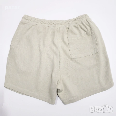 ZARA Мъжки Къси Памучни Панталони Еластична Талия 3 Джоба L-XL, снимка 2 - Къси панталони - 54582561