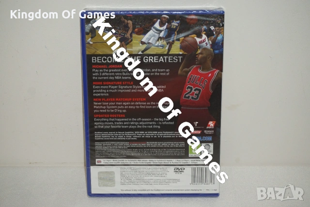 Чисто Нова Рядка Оригинална Запечатана Игра За PS2 NBA 2K11, снимка 8 - Игри за PlayStation - 55178850