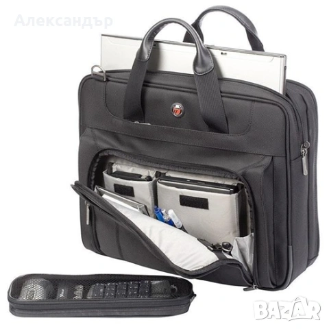 Бизнес чанта за лаптоп Targus Ultralite Corporate Traveller, 14", балистичен найлон 1680D, Нова, снимка 2 - Части за лаптопи - 54582067