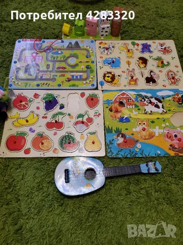 Дървени образователни игри