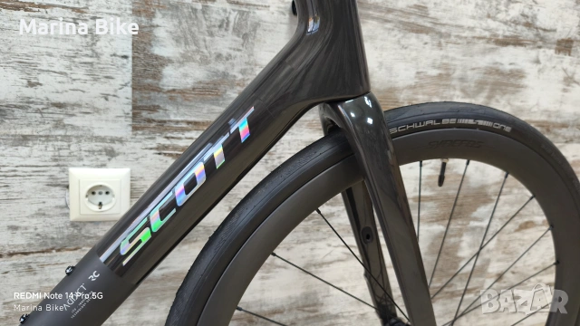 DEMO карбонова рамка с капли Scott Addict RC30 Disc Syncros Capital| L, снимка 6 - Велосипеди - 54226873