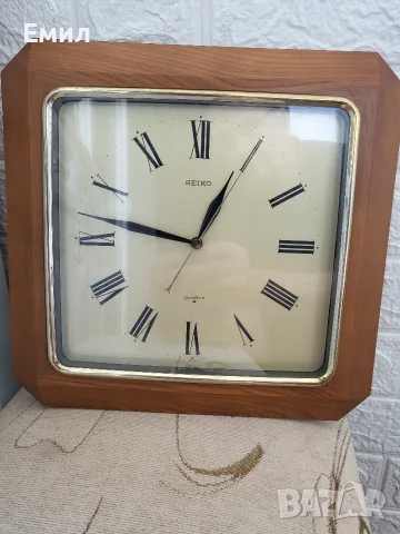 Колекционерски стенен часовник SEIKO SEIKOSHA