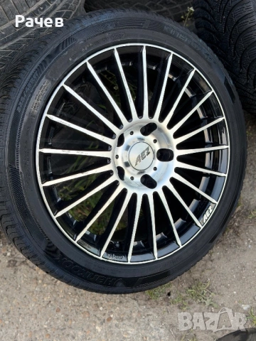 Джанти AEZ 17 цола с гуми 5x120 BMW, снимка 6 - Гуми и джанти - 54301438