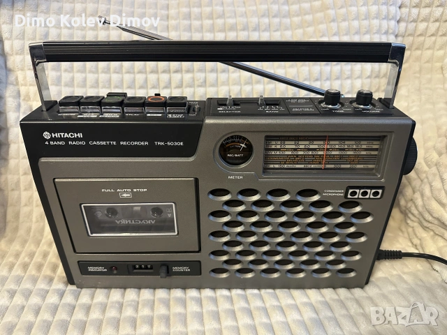 HITACHI TRK-5030 Много истински касетофон. Made in Japan 🇯🇵 