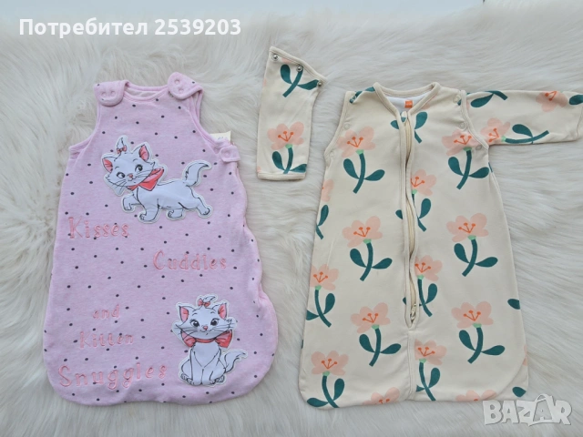 Детски спални чували 0-3 и 0-6 месеца, снимка 4 - Спални чували за бебета и деца - 54059742