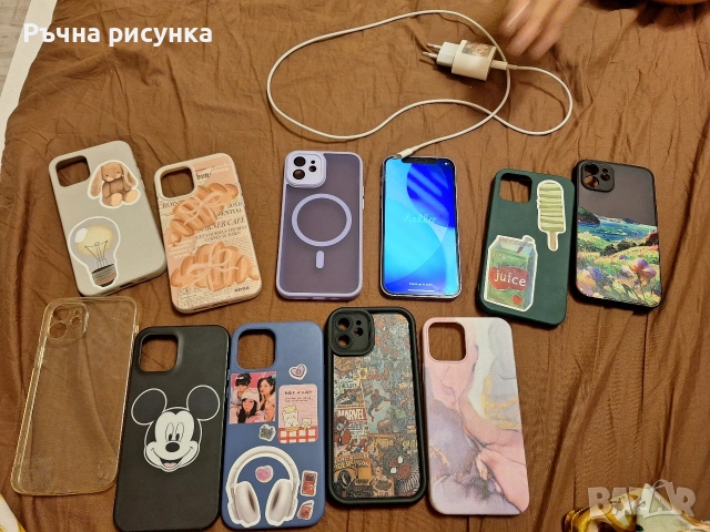 iPhone12 ,отлично състояние +10калъфа, снимка 9 - Apple iPhone - 55095776