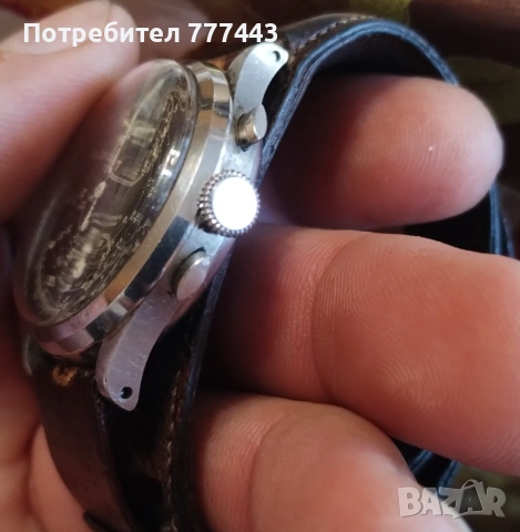 Chronograph cal. Venus 140 Juvenia , снимка 5 - Антикварни и старинни предмети - 55232068