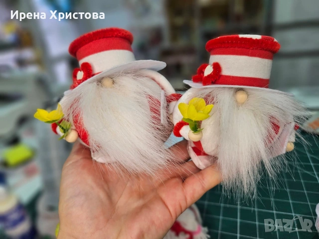 Ръчно изработени гномчета. Подходящи за всеки повод, снимка 15 - Подаръци за рожден ден - 55165032