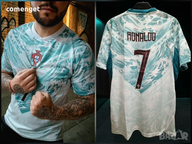 СВЕТОВНО 2026! Фланелки PORTUGAL Роналдо на CR7 RONALDO - 2 ЦВЯТА! ПОРЪЧАЙ с ИМЕ и НОМЕР по избор!