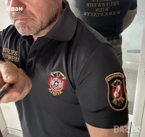 Риза част от униформата на пожарната на Виена, снимка 9 - Ризи - 54528195
