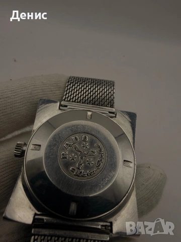 Rado DiaStar Day-Date Arabic Wheel – Diamaster 10 | Vintage Swiss Watch, снимка 4 - Мъжки - 54894119