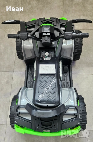 ПРОМОЦИЯ ДО 30.04!НОВО!Акумулаторно бъги Speed GREEN с 4x4,12V батерия,дистанционно, снимка 7 - Други - 54170405