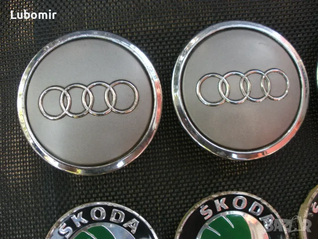 Капачки за лети джанти - Audi,Skoda ! - оригинални - Made in Germany !, снимка 6 - Аксесоари и консумативи - 55644577