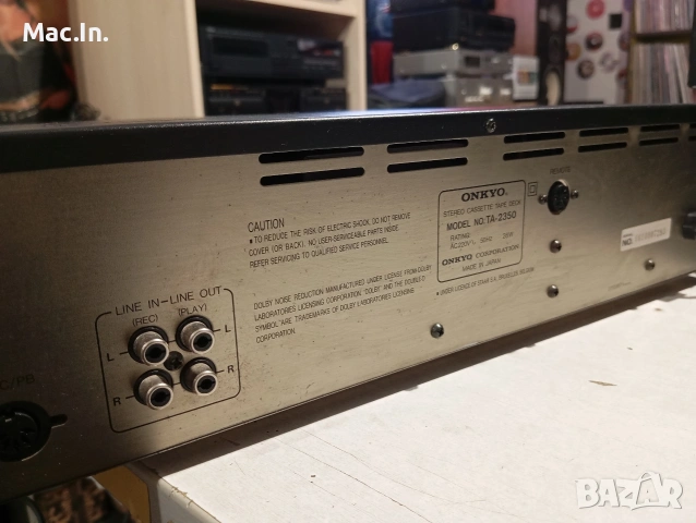 За ремонт! Onkyo TA-2350, снимка 9 - Декове - 54912215